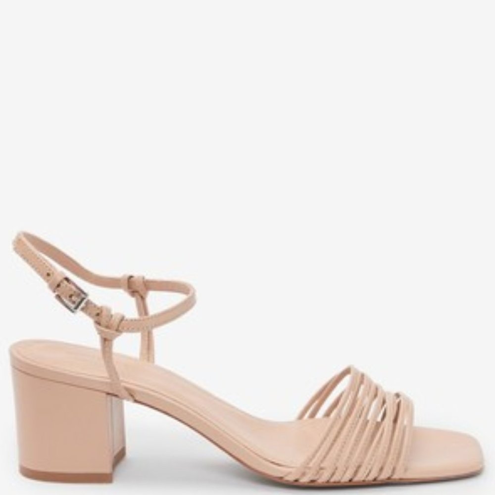 Whistles Nude Multi Strappy Sandals
